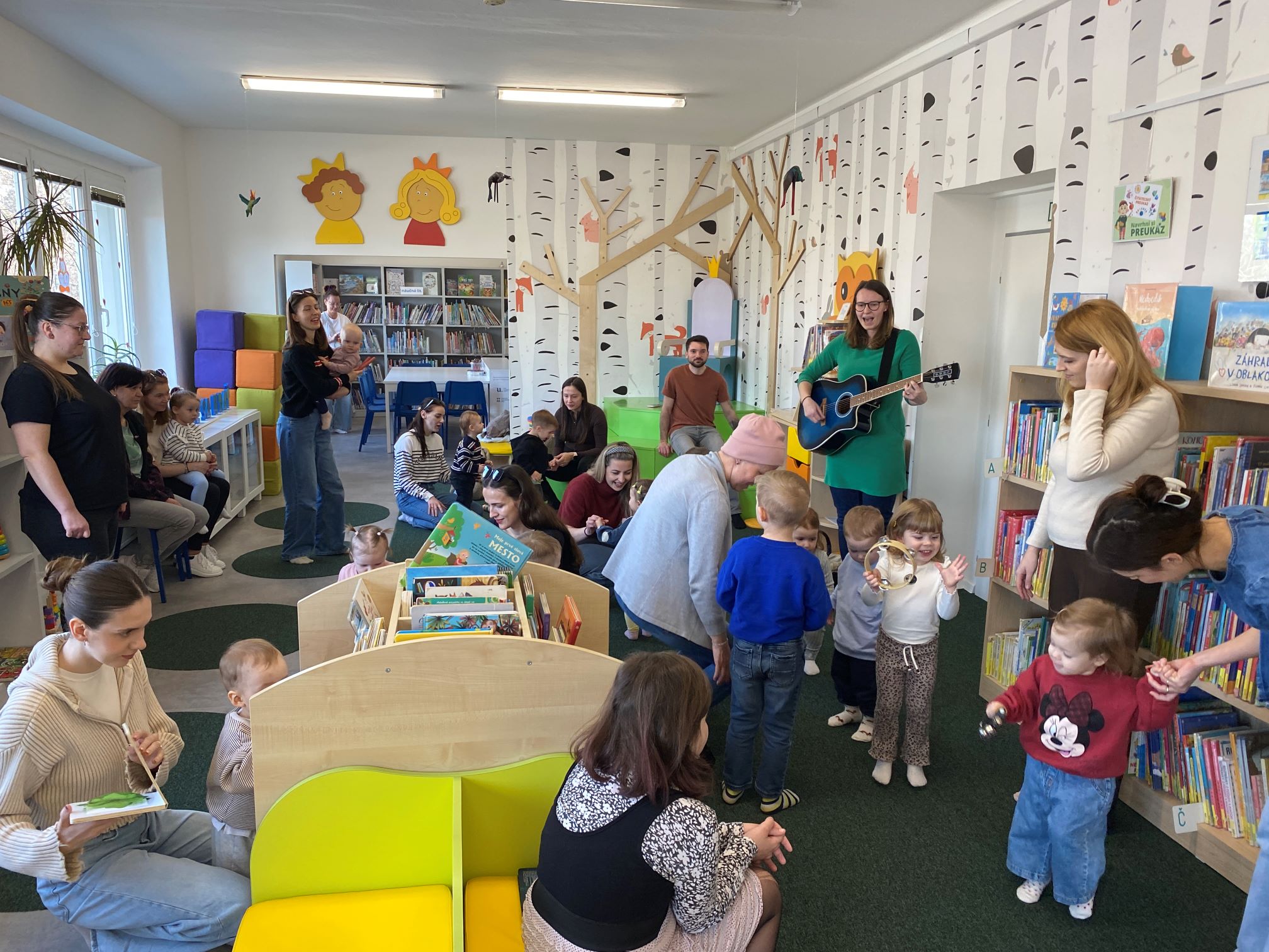 Veselé čítanie a spievanie o žabkách